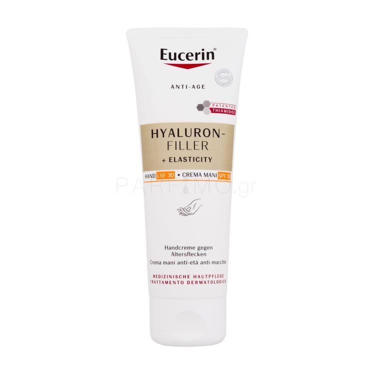 Eucerin Hyaluron-Filler + Elasticity Hand Cream SPF30 Κρέμα για τα χέρια για γυναίκες 75 ml