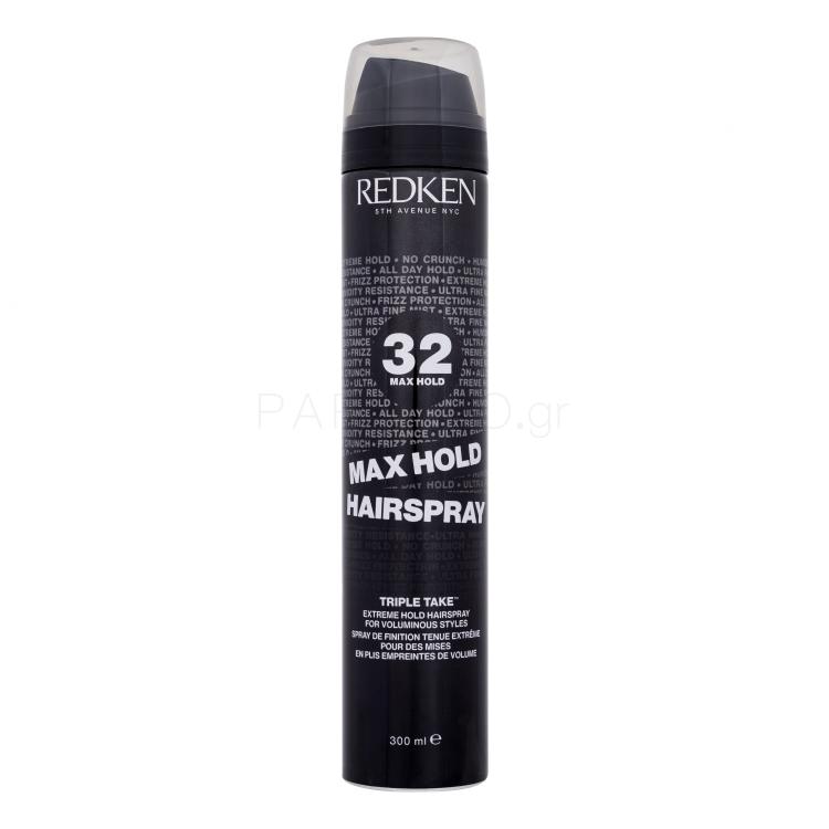 Redken Triple Take 32 Max Hold Hairspray Λακ μαλλιών για γυναίκες 300 ml