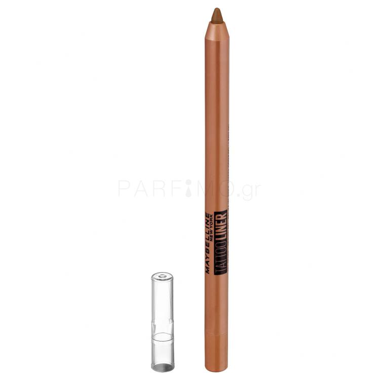Maybelline Tattoo Liner Gel Pencil Μολύβι για τα μάτια για γυναίκες 1,2 gr Απόχρωση 303 Orange Flash
