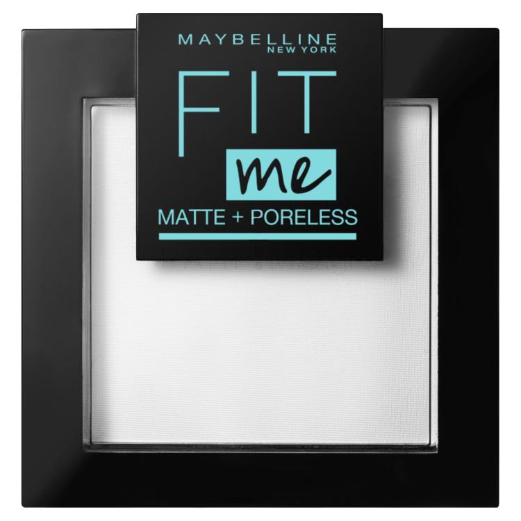 Maybelline Fit Me! Matte + Poreless Πούδρα για γυναίκες 9 gr Απόχρωση 090 Translucent