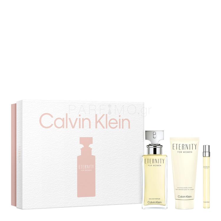 Calvin Klein Eternity SET2 Σετ δώρου EDP 100 ml + λοσιόν σώματος 100 ml + EDP 10 ml
