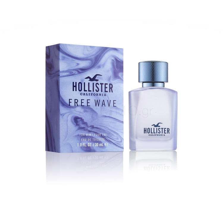 Hollister Free Wave Eau de Toilette για άνδρες 30 ml