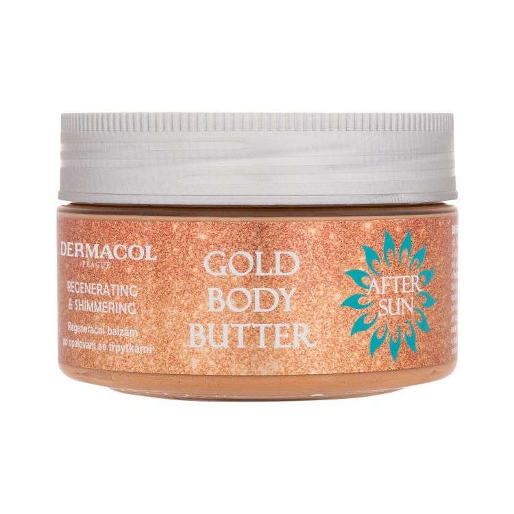 Dermacol After Sun Gold Body Butter Προϊόν για μετά τον ήλιο για γυναίκες 200 ml