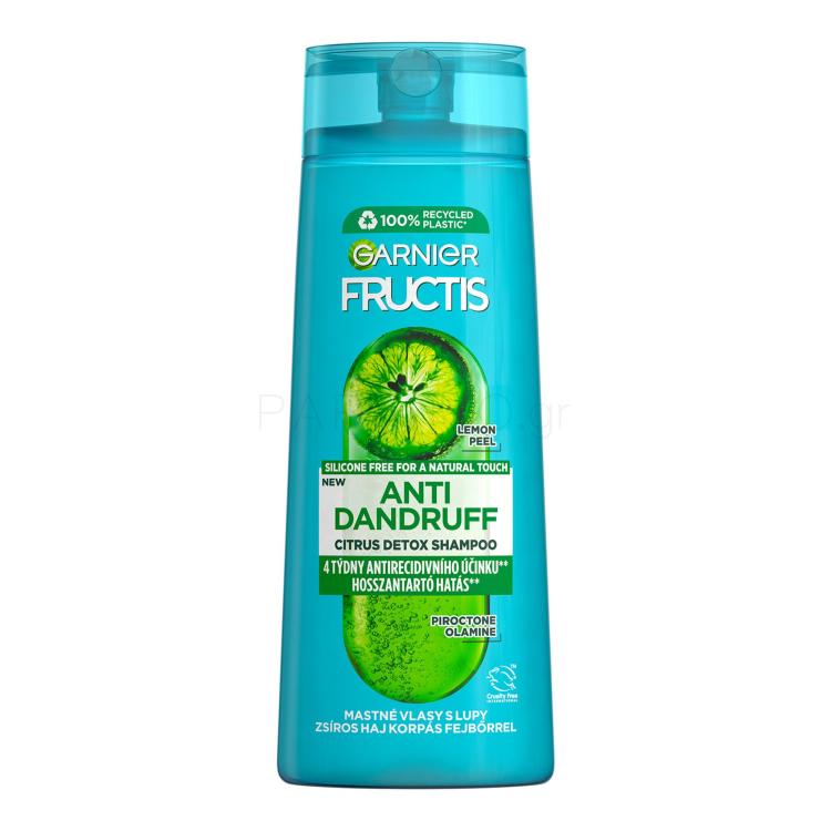 Garnier Fructis Antidandruff Citrus Detox Shampoo Σαμπουάν 250 ml