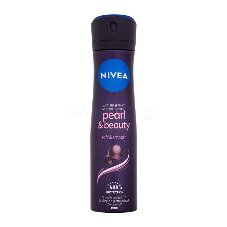 Nivea Pearl &amp; Beauty Black 48H Αντιιδρωτικό για γυναίκες 150 ml