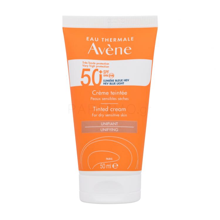Avene Sun Tinted Cream SPF50+ Αντιηλιακό προϊόν προσώπου 50 ml