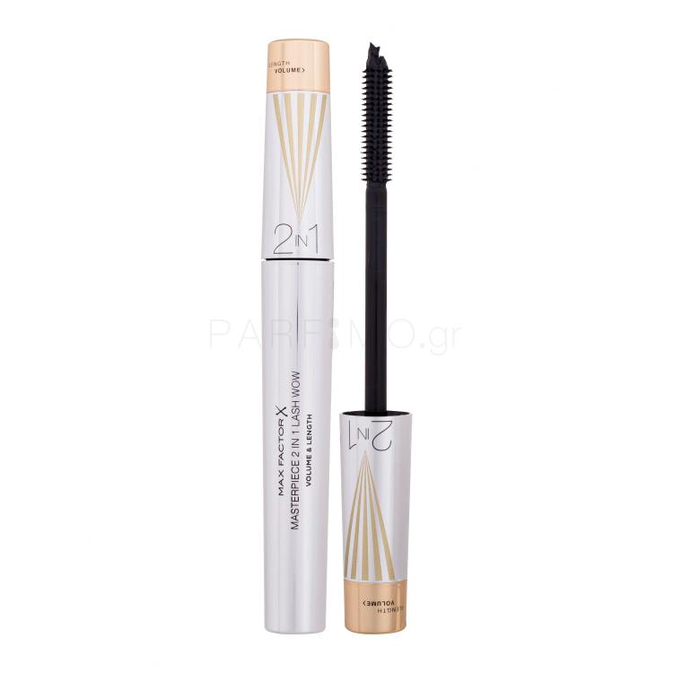 Max Factor Masterpiece 2 In 1 Lash Wow Μάσκαρα για γυναίκες 7 ml Απόχρωση Black