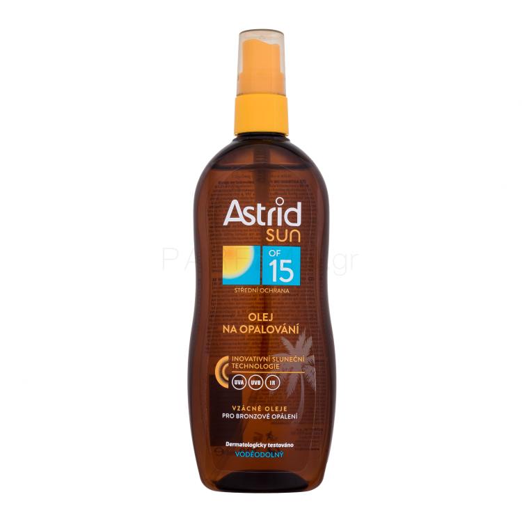 Astrid Sun Spray Oil SPF15 Αντιηλιακό προϊόν για το σώμα 200 ml