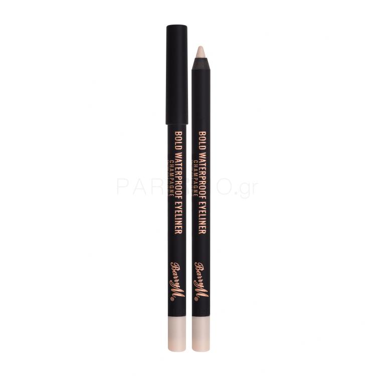 Barry M Bold Waterproof Eyeliner Μολύβι για τα μάτια για γυναίκες 1,2 gr Απόχρωση Champagne