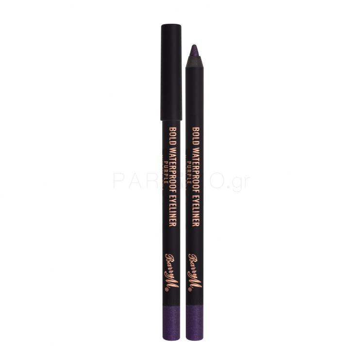 Barry M Bold Waterproof Eyeliner Μολύβι για τα μάτια για γυναίκες 1,2 gr Απόχρωση Purple