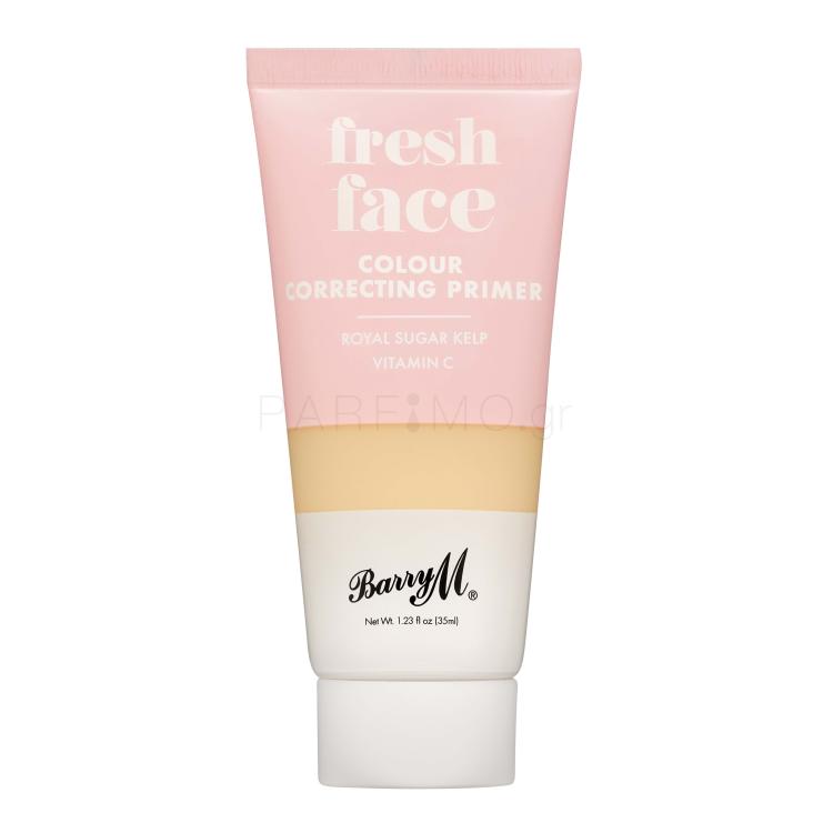 Barry M Fresh Face Colour Correcting Primer Βάση μακιγιαζ για γυναίκες 35 ml Απόχρωση Yellow