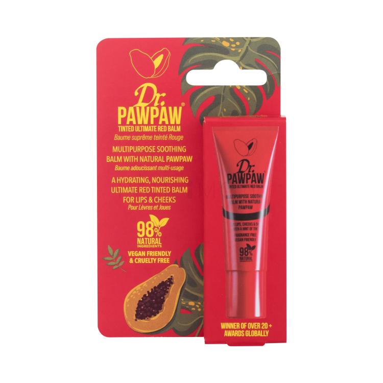 Dr. PAWPAW Balm Tinted Ultimate Red Βάλσαμο για τα χείλη για γυναίκες 10 ml