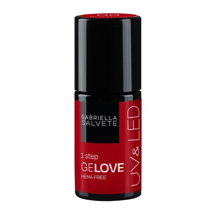 Gabriella Salvete GeLove UV &amp; LED Βερνίκια νυχιών για γυναίκες 8 ml Απόχρωση 09 Romance