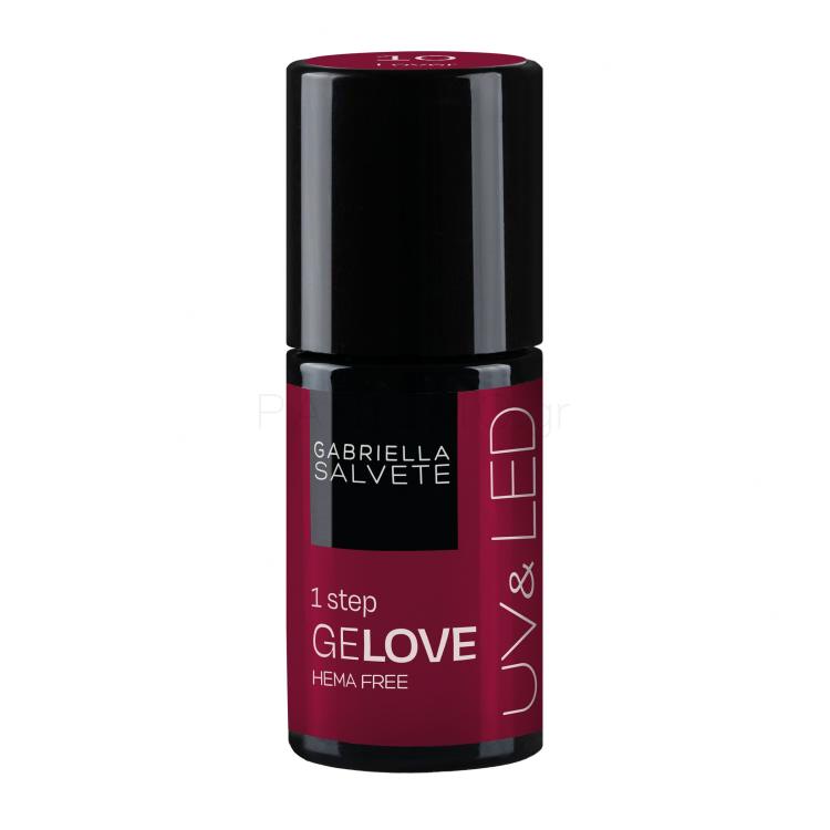 Gabriella Salvete GeLove UV &amp; LED Βερνίκια νυχιών για γυναίκες 8 ml Απόχρωση 10 Lover