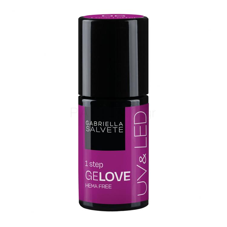 Gabriella Salvete GeLove UV &amp; LED Βερνίκια νυχιών για γυναίκες 8 ml Απόχρωση 06 Love Letter