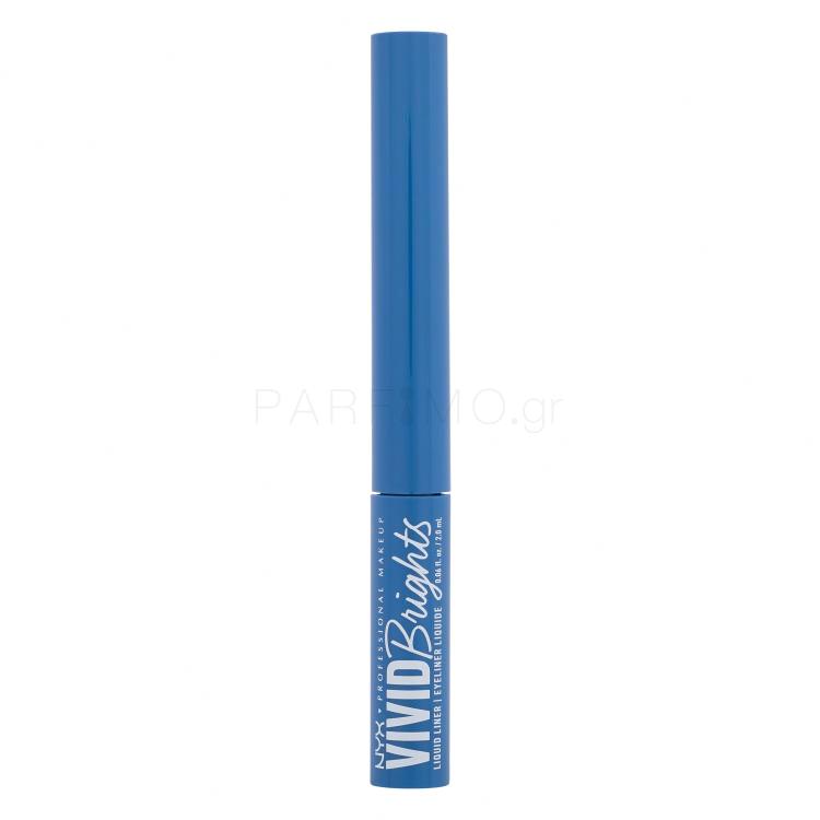NYX Professional Makeup Vivid Brights Eyeliner για γυναίκες 2 ml Απόχρωση 05 Cobalt Crush