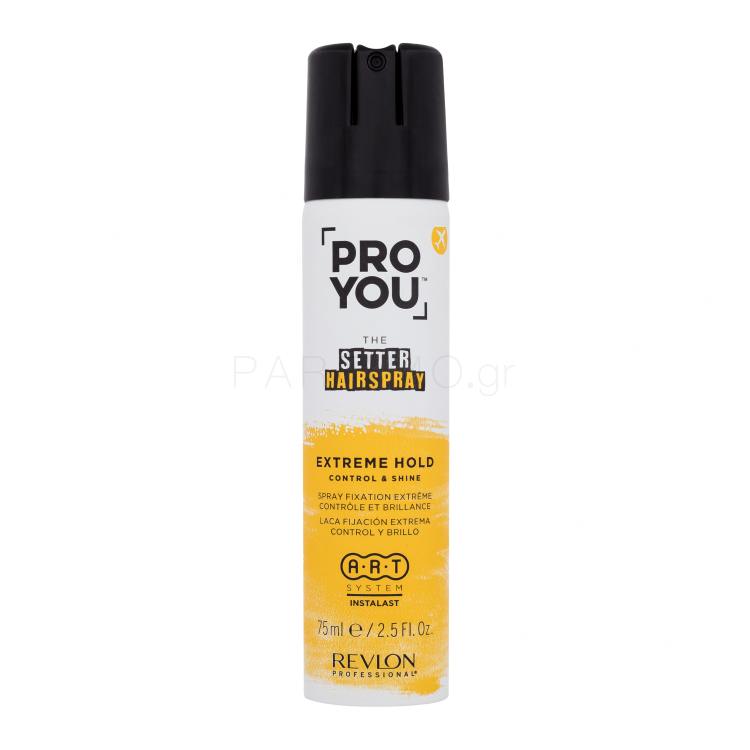 Revlon Professional ProYou The Setter Hairspray Extreme Hold Λακ μαλλιών για γυναίκες 75 ml