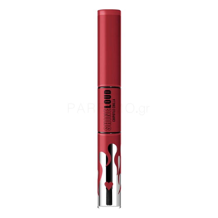NYX Professional Makeup Shine Loud Κραγιόν για γυναίκες 3,4 ml Απόχρωση 34 Rebel In Red Serrano
