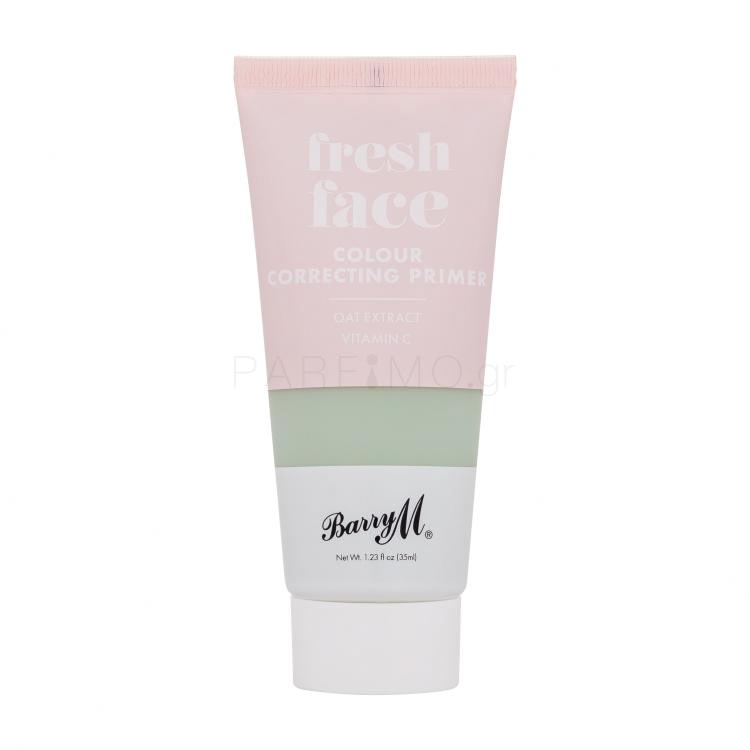 Barry M Fresh Face Colour Correcting Primer Βάση μακιγιαζ για γυναίκες 35 ml Απόχρωση Green
