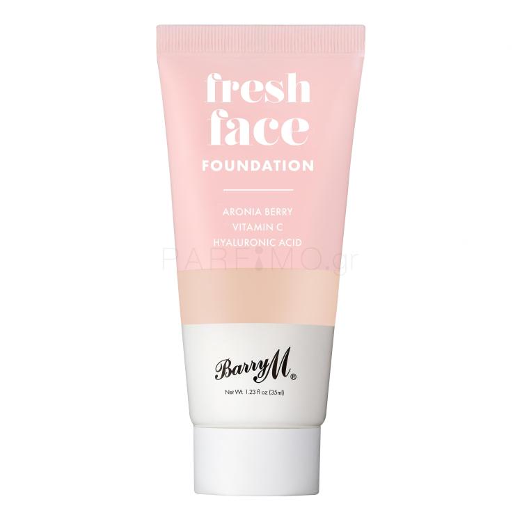 Barry M Fresh Face Foundation Make up για γυναίκες 35 ml Απόχρωση 5