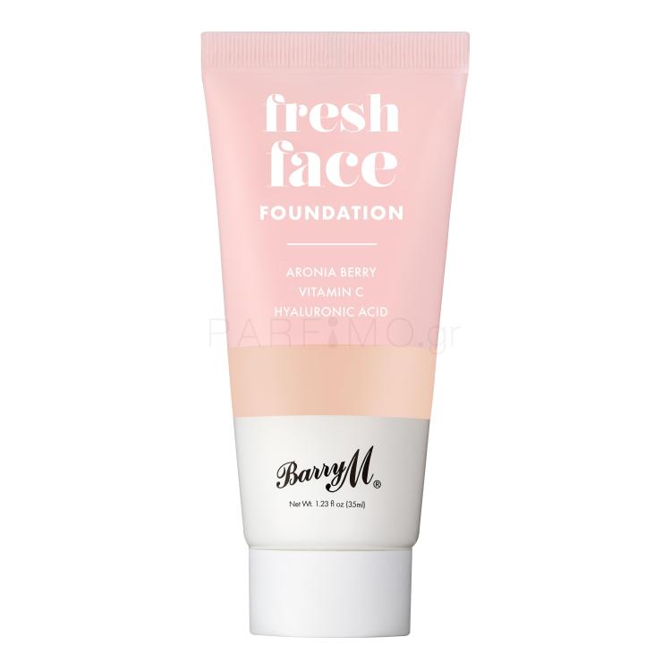 Barry M Fresh Face Foundation Make up για γυναίκες 35 ml Απόχρωση 4
