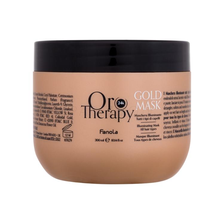 Fanola Oro Therapy 24K Gold Mask Μάσκα μαλλιών για γυναίκες 300 ml