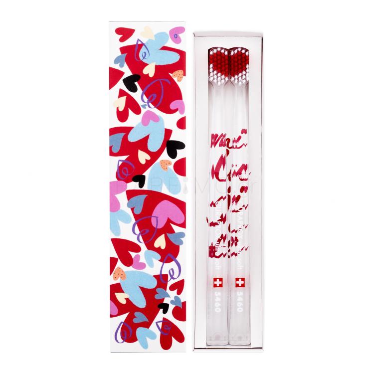 Curaprox 5460 Ultra Soft Duo I Love You Limited Edition Οδοντόβουρτσα Σετ