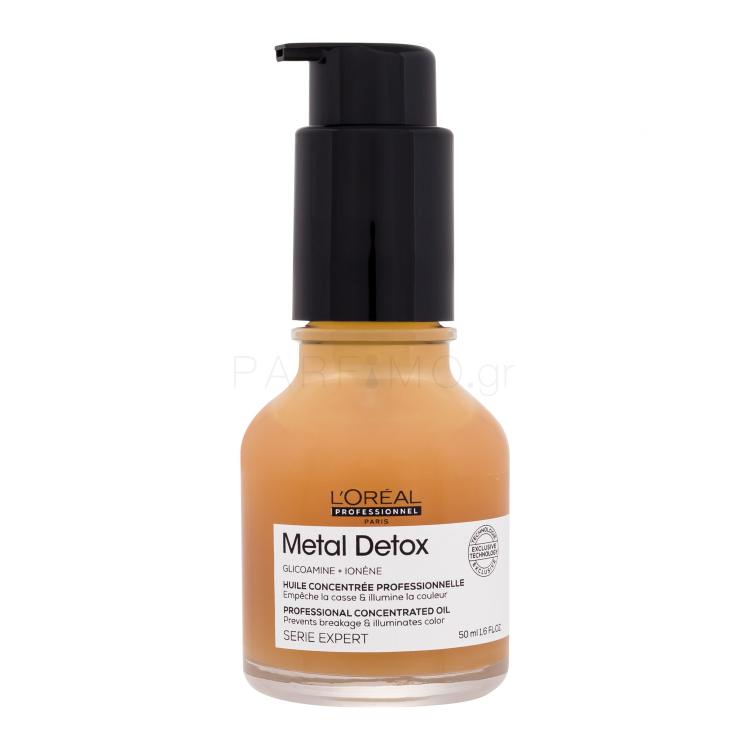 L'Oréal Professionnel Metal Detox Professional Concentrated Oil Λάδι μαλλιών για γυναίκες 50 ml