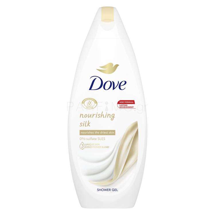 Dove Nourishing Silk Αφρόλουτρο για γυναίκες 250 ml