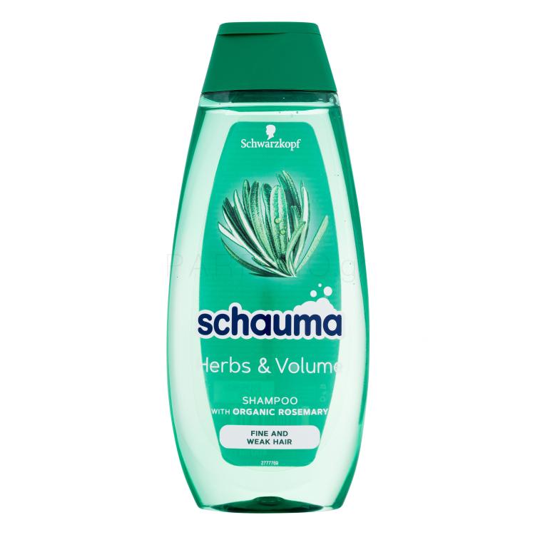 Schwarzkopf Schauma Herbs &amp; Volume Shampoo Σαμπουάν για γυναίκες 400 ml