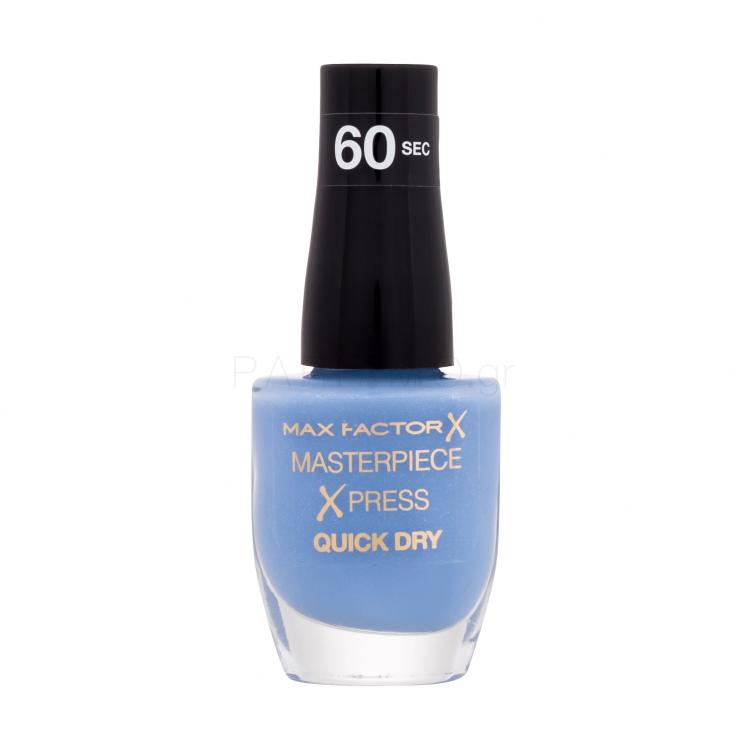 Max Factor Masterpiece Xpress Quick Dry Βερνίκια νυχιών για γυναίκες 8 ml Απόχρωση 855 Blue Me Away