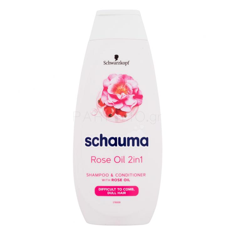 Schwarzkopf Schauma Rose Oil 2in1 Σαμπουάν για γυναίκες 400 ml
