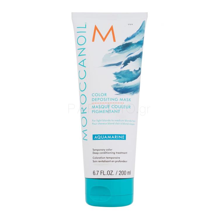 Moroccanoil Color Depositing Mask Βαφή μαλλιών για γυναίκες 200 ml Απόχρωση Aquamarine