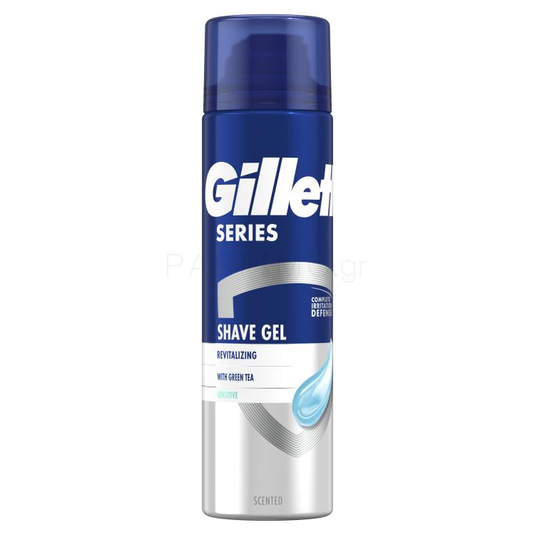Gillette Series Revitalizing Shave Gel Τζελ ξυρίσματος για άνδρες 200 ml