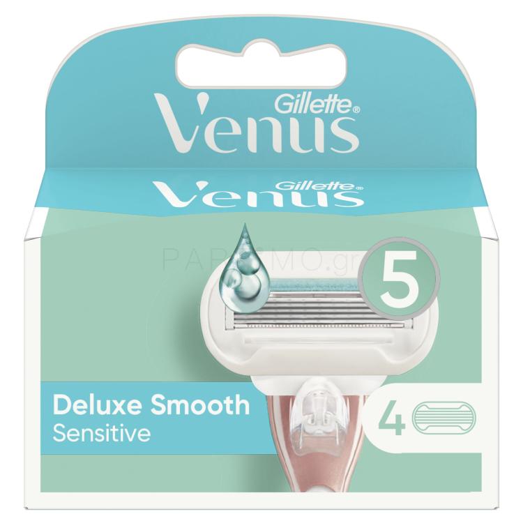 Gillette Venus Deluxe Smooth Sensitive Ανταλλακτικές λεπίδες για γυναίκες Σετ