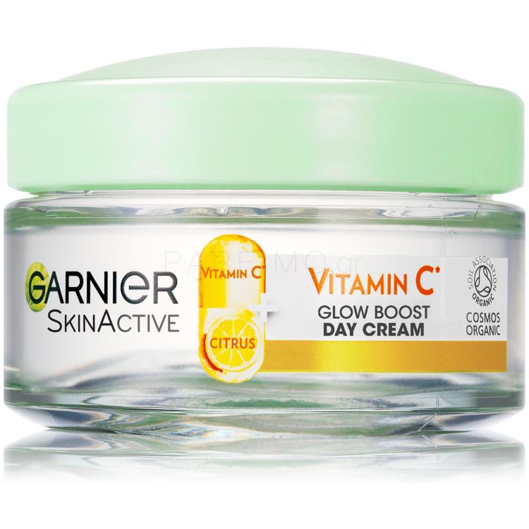 Garnier Skin Naturals Vitamin C Glow Boost Day Cream Κρέμα προσώπου ημέρας για γυναίκες 50 ml