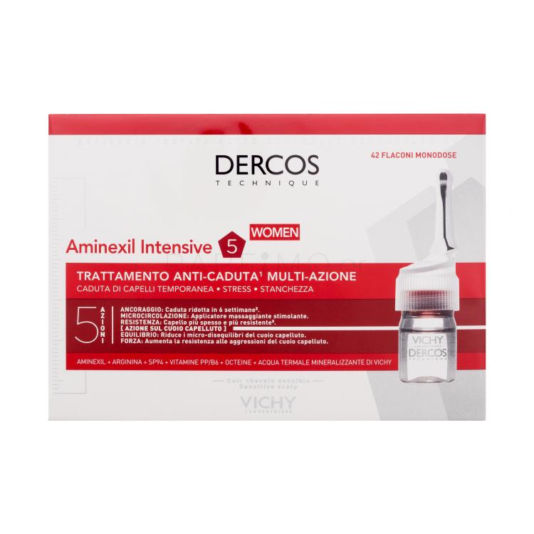 Vichy Dercos Aminexil Clinical 5 Προϊόν κατά της τριχόπτωσης για γυναίκες 42x6 ml