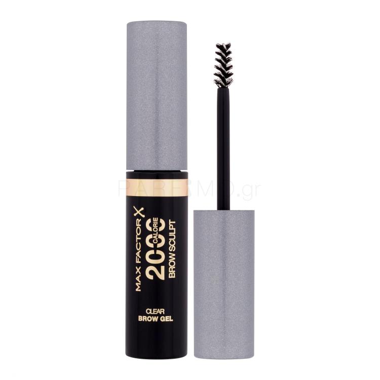 Max Factor 2000 Calorie Brow Sculpt Τζέλ φρυδιών για γυναίκες 4,5 ml Απόχρωση 000 Clear