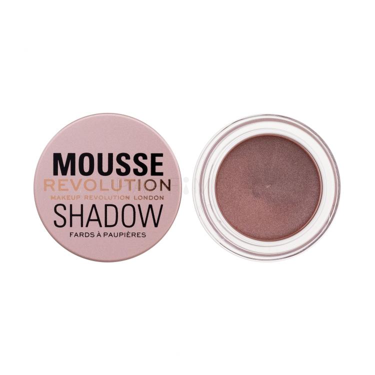 Makeup Revolution London Mousse Shadow Σκιές ματιών για γυναίκες 4 gr Απόχρωση Rose Gold