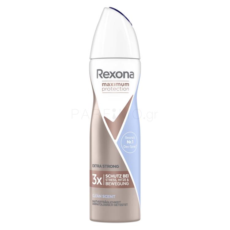 Rexona Maximum Protection Clean Scent Αντιιδρωτικό για γυναίκες 150 ml