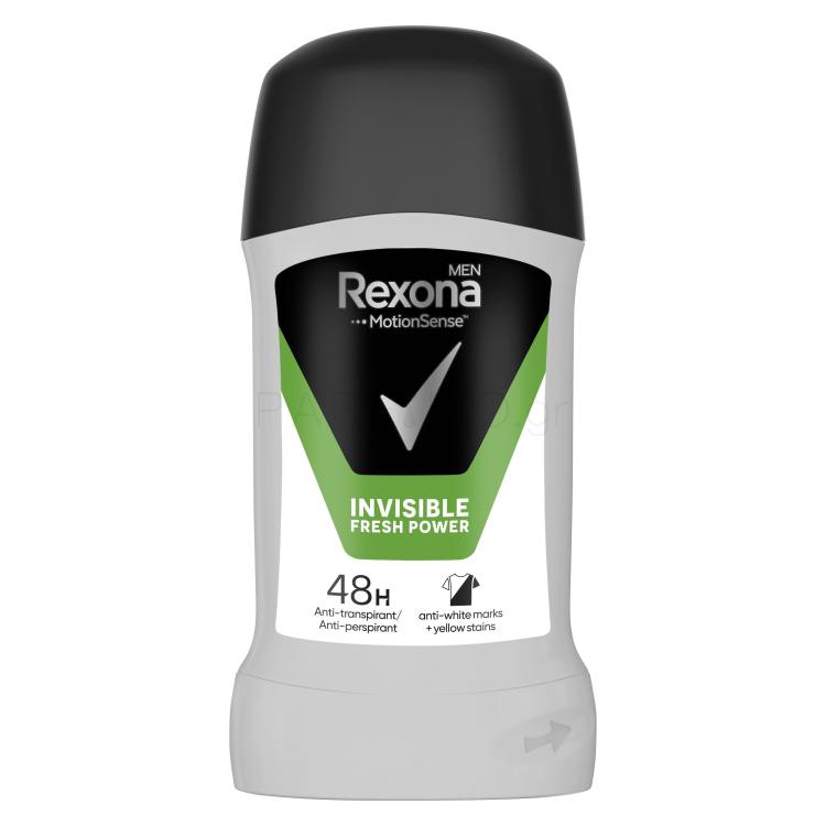 Rexona Men Invisible Fresh Power Αντιιδρωτικό για άνδρες 50 ml