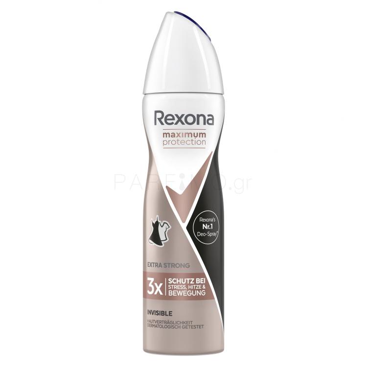 Rexona Maximum Protection Invisible Αντιιδρωτικό για γυναίκες 150 ml