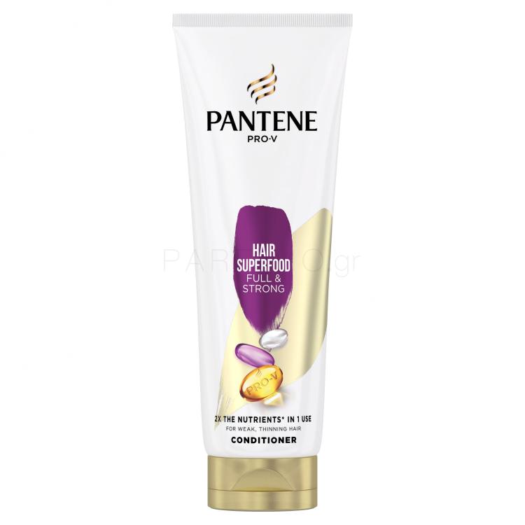 Pantene Superfood Full &amp; Strong Conditioner Μαλακτικό μαλλιών για γυναίκες 200 ml