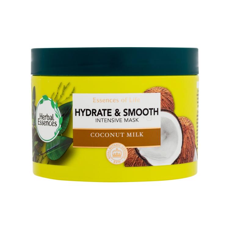 Herbal Essences Hydrate &amp; Smooth Coconut Milk Intesive Mask Μάσκα μαλλιών για γυναίκες 450 ml