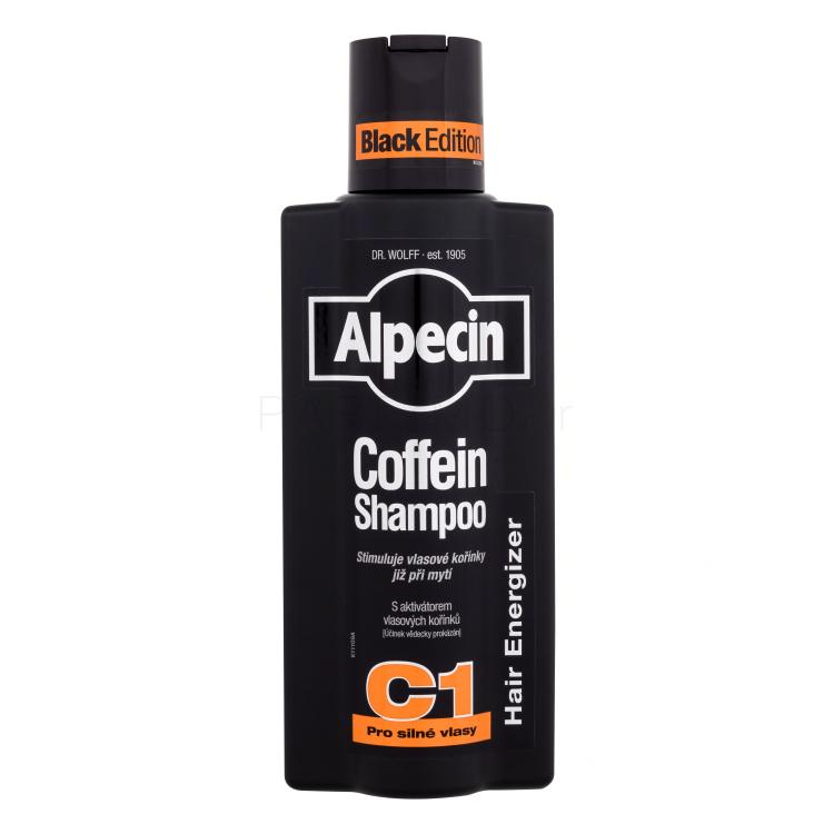 Alpecin Coffein Shampoo C1 Black Edition Σαμπουάν για άνδρες 375 ml