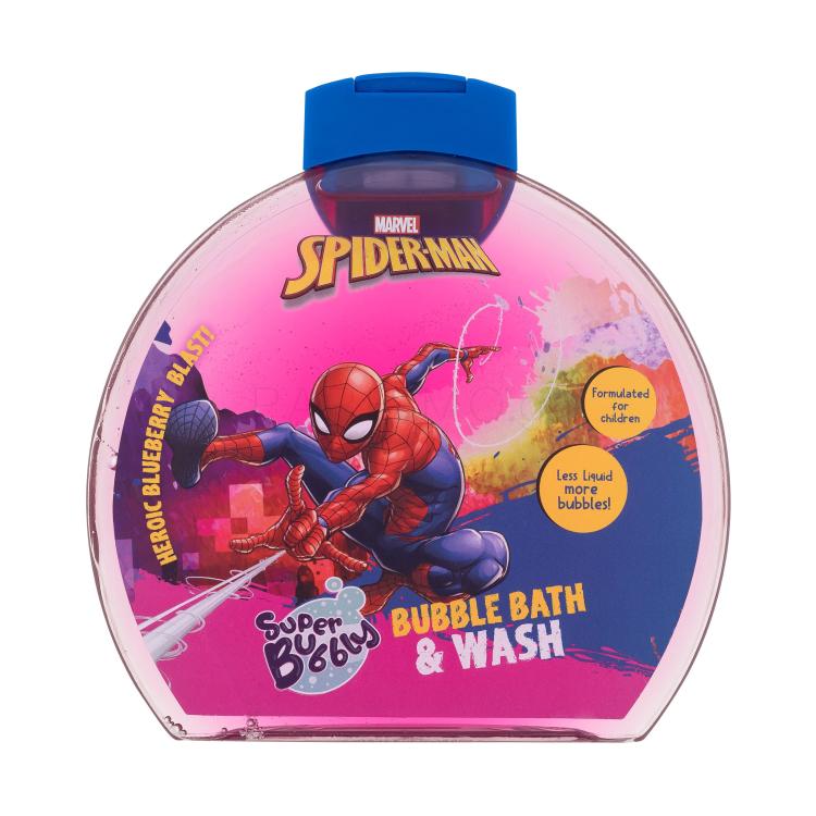 Marvel Spiderman Bubble Bath &amp; Wash Αφρός μπάνιου για παιδιά 300 ml