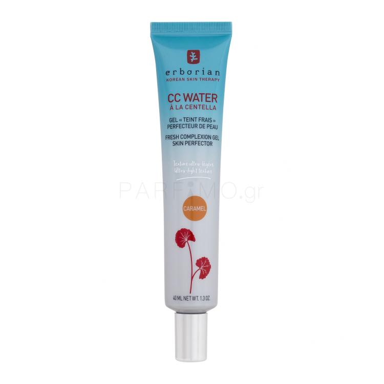 Erborian CC Water Fresh Complexion Gel Skin Perfector CC κρέμες για γυναίκες 40 ml Απόχρωση Caramel