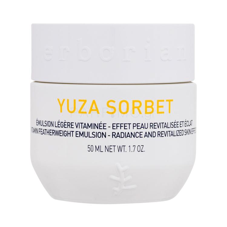 Erborian Yuza Sorbet Vitamin Featherweight Emulsion Κρέμα προσώπου ημέρας για γυναίκες 50 ml