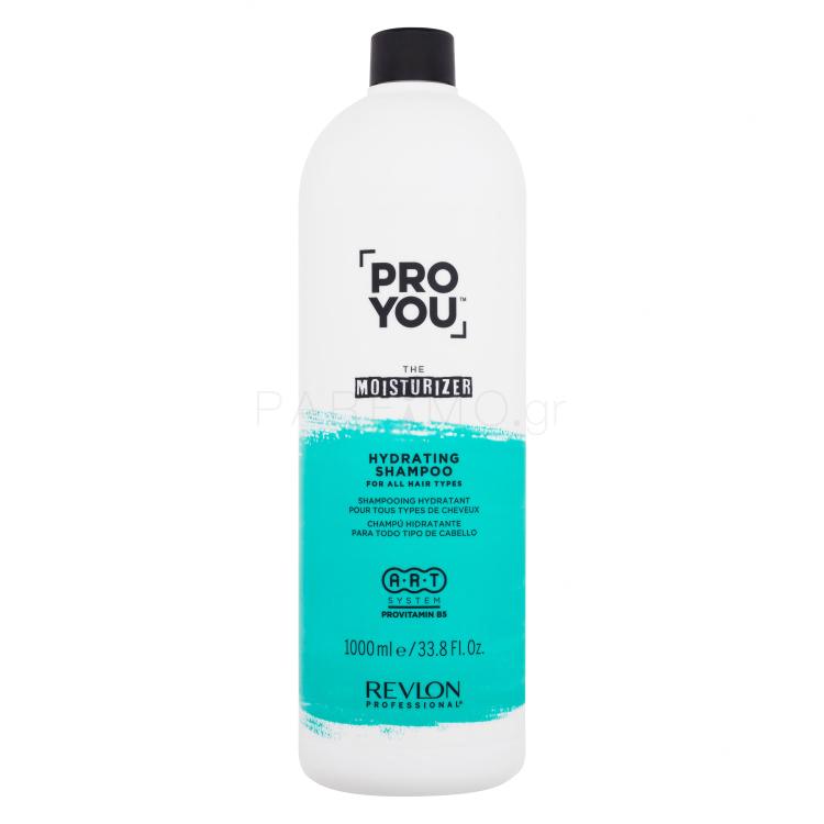 Revlon Professional ProYou The Moisturizer Hydrating Shampoo Σαμπουάν για γυναίκες 1000 ml