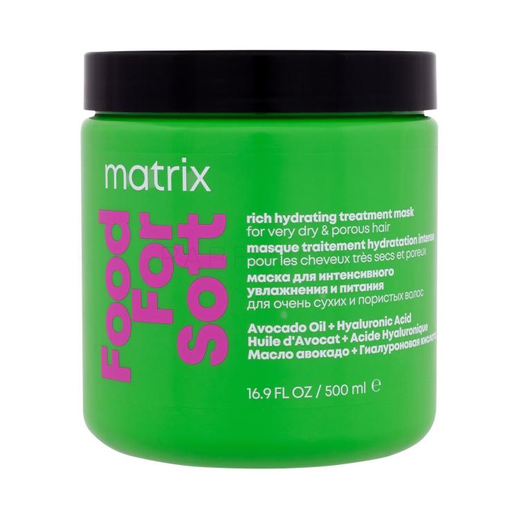 Matrix Food For Soft Rich Hydrating Treatment Mask Μάσκα μαλλιών για γυναίκες 500 ml
